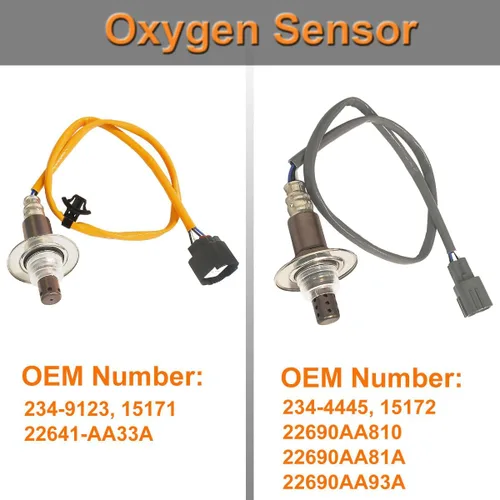 Vista 3 de Sensor de oxígeno O2 aguas arriba y aguas abajo reemplaza# 234-9123 234