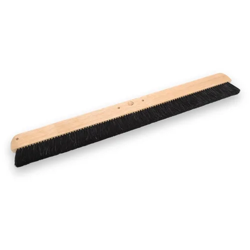 Vista 7 de MARSHALLTOWN Escoba de hormigón con respaldo de madera de 18 pulgadas, cerdas de crin de caballo, fabricada en los Estados Unidos, 6596