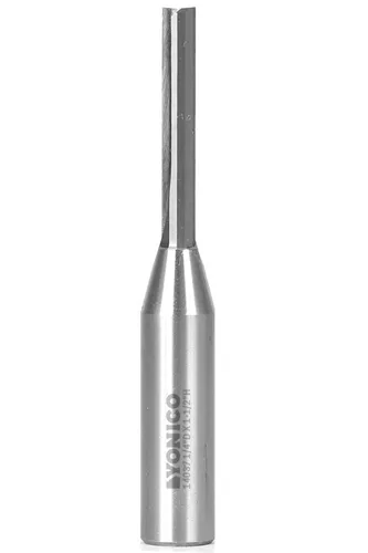 Vista 8 de Yonico Brocas de ruteadora, broca recta de 1 pulgada de diámetro X 1 pulgada de altura, vástago de 1/2 pulgada 14030