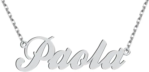 Vista 22 de Personalized Custom Name Pendant Necklace Stainless Steel for Women