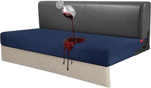 Vista 93 de Fundas de cojín impermeables para sofá, funda elástica lavable con diseño elástico antideslizante, protector de muebles para mascotas y niños
