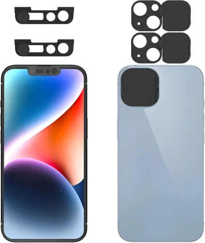 Vista 14 de Funda de privacidad compatible con 13 Pro/iPhone 13 Pro Max con cubierta de cámara frontal, protege la privacidad y la seguridad, pero no afecta