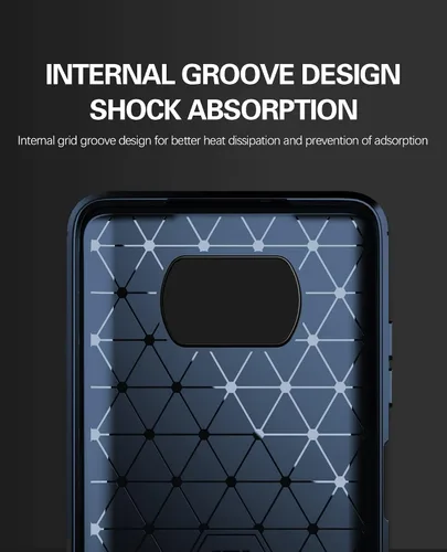 Vista 6 de Asuwish Compatible con Xiaomi Poco X3 Pro/PocoX3 NFC/Poco X3 Funda y protector de pantalla de vidrio templado, accesorios protectores de teléfono