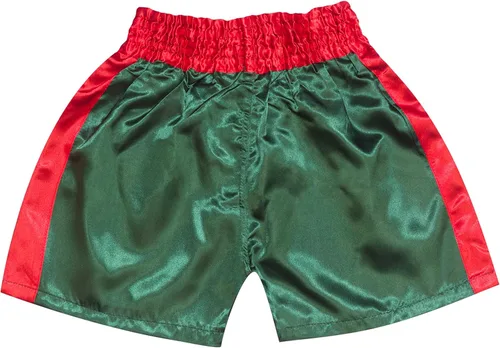 Vista 2 de Pantalones cortos ligeros de Muay Thai para niños (4 años a 12 años) boxeo, kickboxing, artes marciales mixtas, entrenamiento para niños y niñas