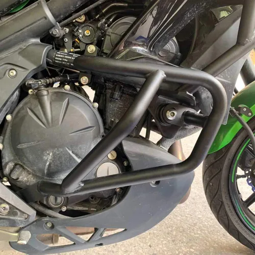 Vista 2 de Jaula de acero para motocicleta, barra de choque, protector de motor, protector de parachoques para Ka-wasaki Versys 650 Versys650 KLE650 KLE 650 15