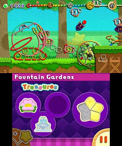 Vista 2 de Kirby's Extra Epic Yarn - Nintendo 3DS
