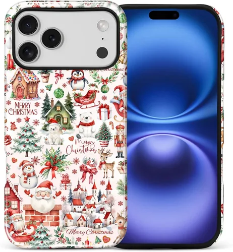 Vista 21 de Funda para iPhone 13 iPhone 14, a prueba de golpes, funda protectora híbrida de 2 capas, doble protección contra caídas, antiarañazos, diseño