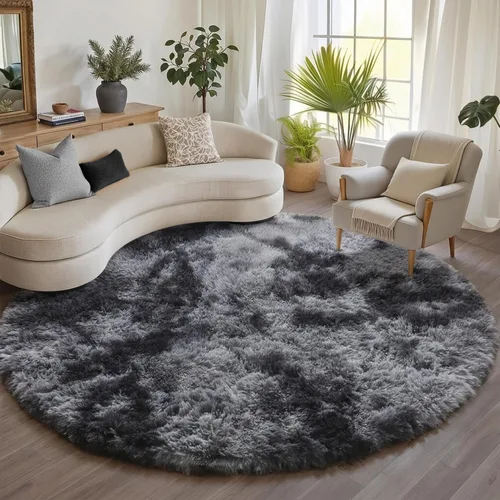 Vista 67 de ONASAR - Alfombra de pasillo negra de 2 x 6 pies, esponjosa, lavable, ultrasuave, afelpada, peluda, tapete para bebés, dormitorio de niños, armario