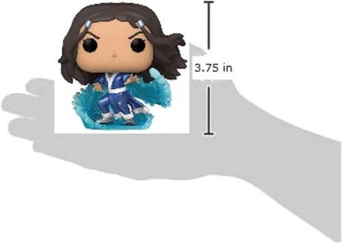 Vista 5 de Funko POP! Animación Avatar Katara (brilla en la oscuridad y metálico), Exclusivo