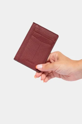 Vista 7 de Grande -3605 Estuches para tarjetas, Borgoña, Minimalista