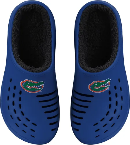 Vista 16 de FOCO Men's NCAA Sherpa Lined Big Logo Clog