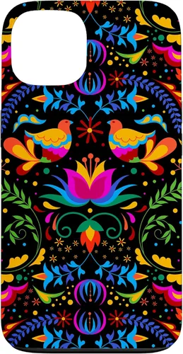 Vista 7 de Funda para iPhone 17 de Mexican Heritage Otomi Pride Love Peace Doves