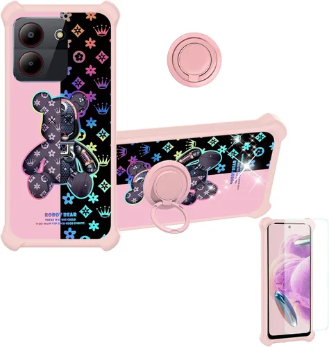 Vista 52 de jioeuinly Funda para Tecno Spark Go 2025 Compatible con Tecno Spark Go 1 / GO 1S / Pop 9 4G Funda de Teléfono Cubierta