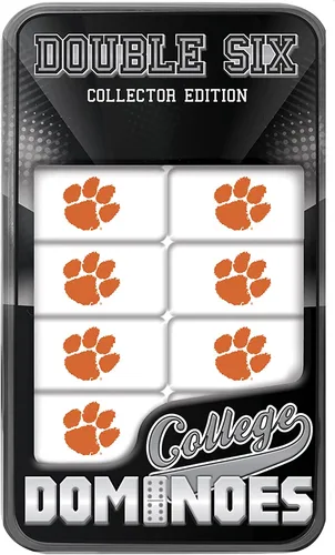 Vista 25 de MasterPieces Game Day - NCAA Alabama Crimson Tide - Juego de Dominó Doble Seis de 28 Piezas con Logo del Equipo