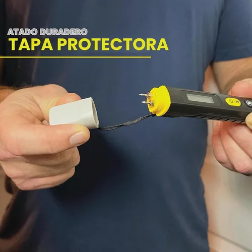 Vista 3 de General Tools - MMP100 - Medidor de humedad digital compacto – Herramienta con pin detecta la humedad en madera y materiales de construcción