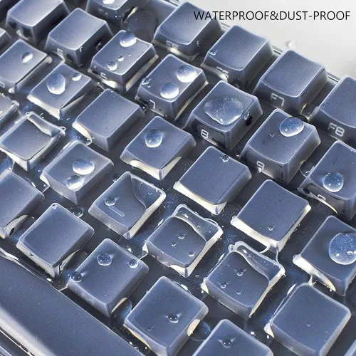Vista 5 de Logitech G815 G915 - Funda para teclado mecánico inalámbrico para juegos, Logitech G815 G915, transparente
