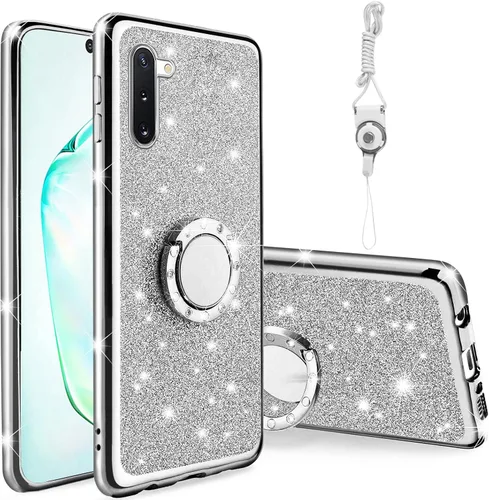 Vista 17 de Funda para Samsung Note 8 de 6.3 pulgadas, para Galaxy Note 8, a prueba de golpes, con correa y soporte para anillo, para Samsung Galaxy Note 8