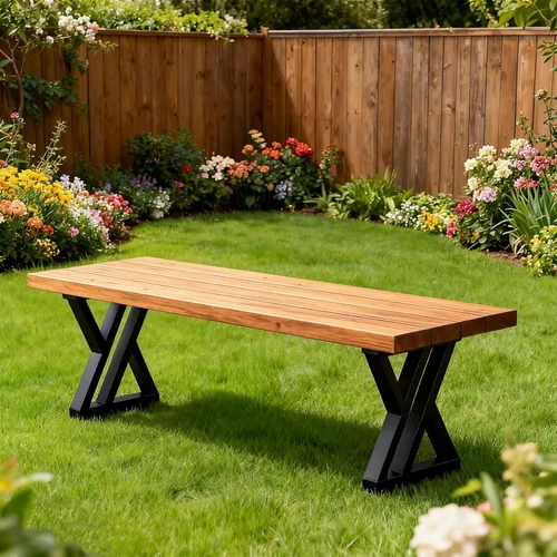 Vista 7 de Patas de mesa auxiliar de 16 pulgadas de alto, patas de banco de metal modernas, base de mesa auxiliar industrial triangular resistente, bases