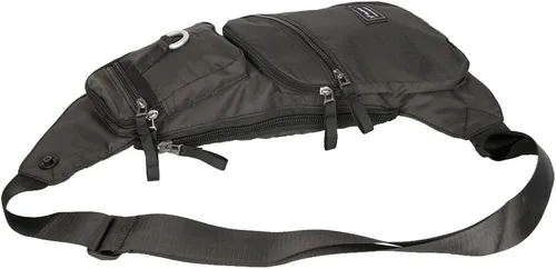 Vista 7 de Mochila de nylon para el pecho, mochila de viaje en bicicleta y gimnasio
