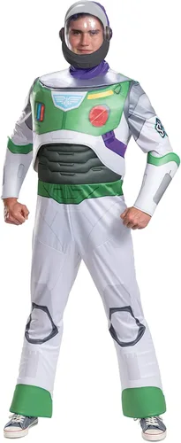 Vista 6 de Disguise Disfraz de lujo Lightyear Space Ranger para adultos Verde