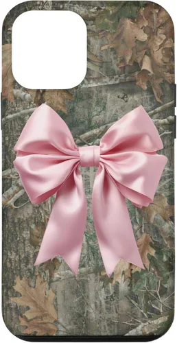 Vista 16 de Camo Pink Bow Case for iPhone 17