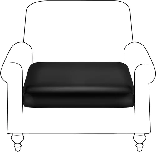 Vista 9 de Funda de cojín de cuero sintético para sofá Fuloon, fundas elásticas impermeables para sofá, funda para asiento de silla de caravana, reemplazo