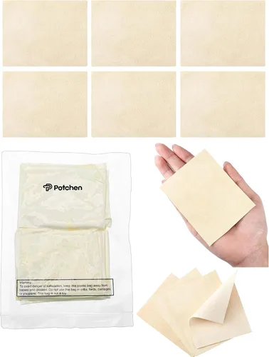 Vista 7 de Potchen 20 piezas de gamuza precortada para alisar el borde de la maceta, gamuza de arcilla suave kit de herramientas de cerámica cerámica