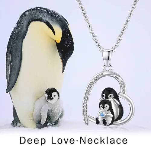 Vista 5 de TUGHRA Collares de corazón de plata de ley S925, collar de corazón delicado regalo de joyería para mujeres y niñas