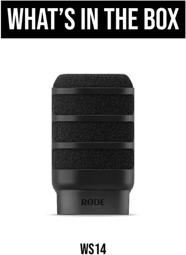 Vista 4 de RØDE WS14 Filtro antipop premium para PodMic y PodMic USB (Negro)