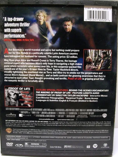 Vista 2 de Proof of Life DVD