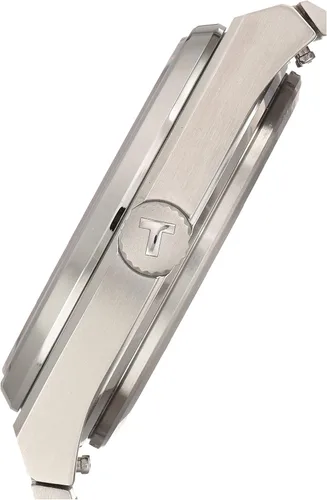 Vista 2 de Tissot Tissot PRX - Reloj unisex de cuarzo con caja de acero inoxidable 316L color gris acero inoxidable 11 T1372101104100 gris Reloj de cuarzo
