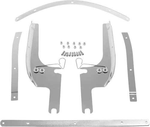 Vista 10 de TCT-MOTORPARTS Soporte de montaje del parabrisas para Harley Road King FLHR Special FLHRXS CVO Road King 1994-2025