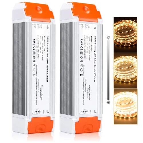 Vista 8 de LEDMO Adaptador de fuente de alimentación LED de 12V 5A 60W AC 100-240V a DC 12V Transformers US Plug LED Driver para luz LED de 12V y electrónica