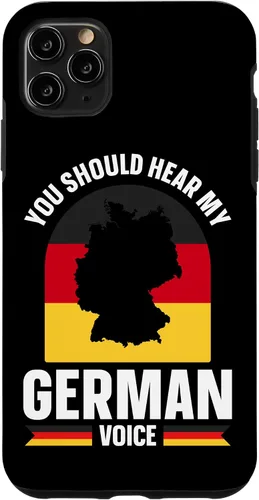 Vista 4 de Funda para iPhone 12 mini You Should Hear My German Voice Scream Teacher Alemania