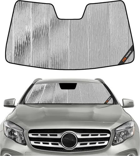 Vista 26 de Parasol para parabrisas Pigenius para Mercedes-Benz GLA 2015-2020 Protección para ventana delantera - Salvaguardia