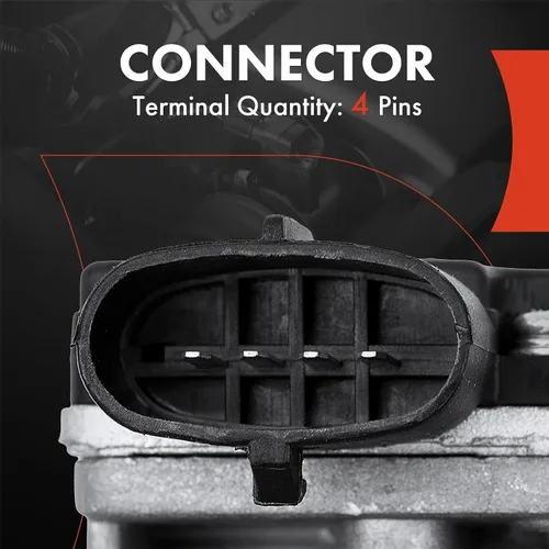 Vista 3 de A-Premium Conjunto de sensor de flujo de aire masivo [4 pines, 4 cilindros 2.0L, DOHC]