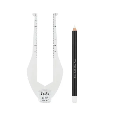 Vista 10 de Billion Dollar Brows Brow Buddy Kit Juego de herramientas simétricas para modelar cejas