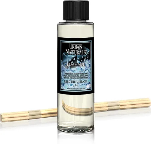 Vista 87 de Urban Naturals Recambio de aceite difusor de varillas ámbar y lavanda, lavanda relajante, ámbar cálido, aroma calmante para habitación, 4 onzas +