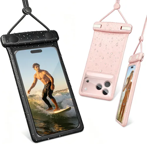 Vista 14 de wellhouse Funda impermeable 3D para teléfono con cordón, TPU de 100 pies, funda impermeable profunda para iPhone 17 16 15 14 13 12 Pro Max XS