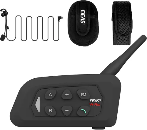 Vista 9 de MIMIRACLE Auriculares de árbitro, sistema de comunicación de árbitro tipo C con auriculares, intercomunicador Bluetooth de emparejamiento simple