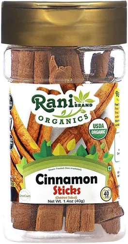 Vista 8 de Rani Palitos de Canela 160oz (10lbs) 4.54kg Caja a Granel - 875-1000 Palitos - Aroma Fuerte, Perfecto para Hornear, Cocinar y Bebidas Más de 3