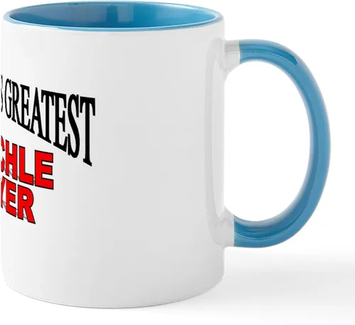 Vista 40 de CafePress Euchre Champ Mugs Taza de café de cerámica de 11 oz (11.0 fl oz)