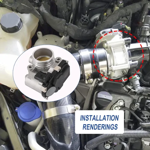 Vista 2 de 12671379 Cuerpo de acelerador electrónico de repuesto para Chevrolet Cruze 2017-2019, Cruze 2019, Equinox GMC Terrain 2018-2020, Malibu 2016-2020