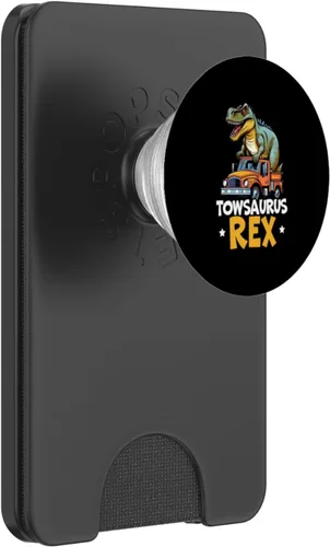 Vista 8 de Conductor de grúa orgulloso camionero remolque remolque remolque PopSockets intercambiables PopGrip
