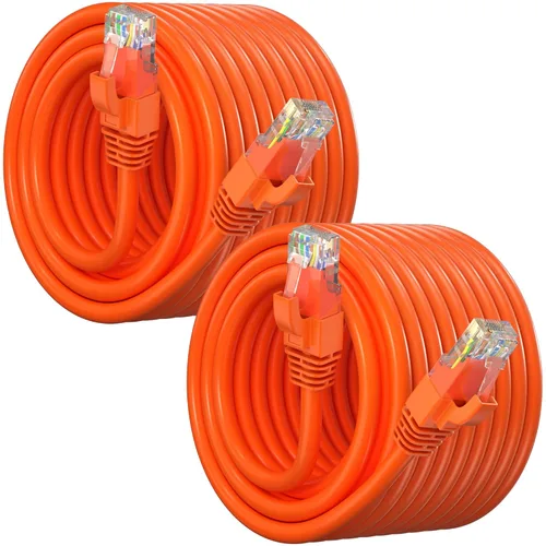 Vista 27 de Maximm Cable Ethernet Cat6, color negro (paquete de 2), cable UTP de 10 Gbps 550 MHz