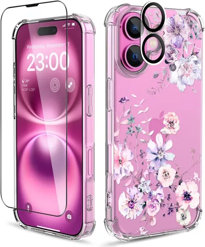 Vista 59 de Funda para iPhone 13 y iPhone 14 (6.1 pulgadas), funda protectora delgada de poliuretano termoplástico suave a prueba de golpes, bonito