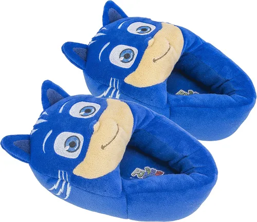 Vista 2 de PJ Masks tenis para niños, Catboy y Gekko, zapato de zócalo, para niños pequeños y niñas, tamaño 5 a 12.