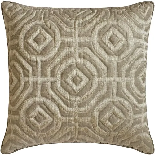 Vista 13 de The HomeCentric Fundas de almohada decorativas beige de 12 x 12 pulgadas (11.8 x 11.8 in), encaje de yute y almohadas marroquíes para sofá