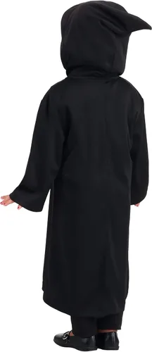 Vista 4 de Bata de lujo de Harry Potter Ravenclaw para niños, bata de mago con capucha para Halloween y cosplay