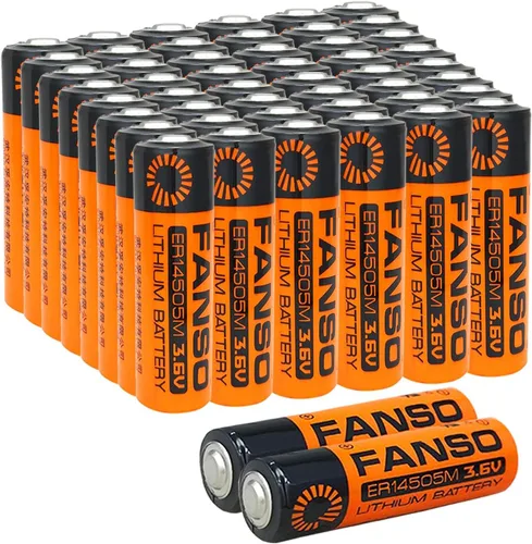 Vista 6 de Paquete de 2 baterías de litio ER14505M 3.6V 2200mAh ER14505 no recargables